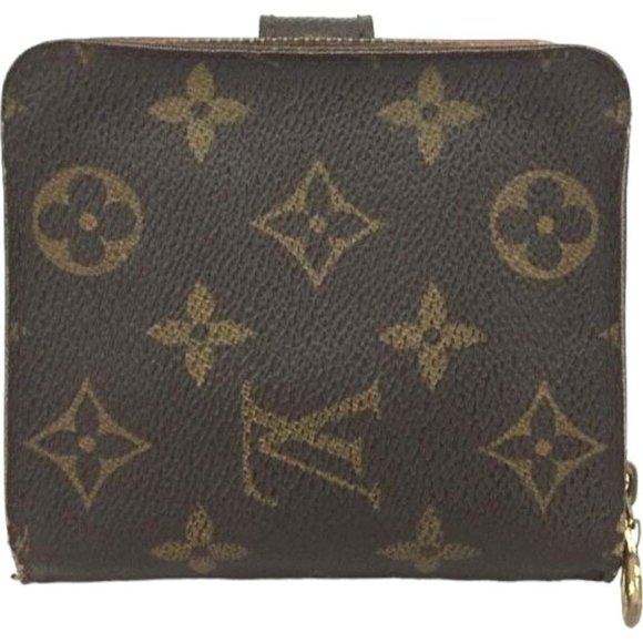 427130T Louis Vuitton Wallet Compact Zip Brown Monogram - Picture 2 of 9
